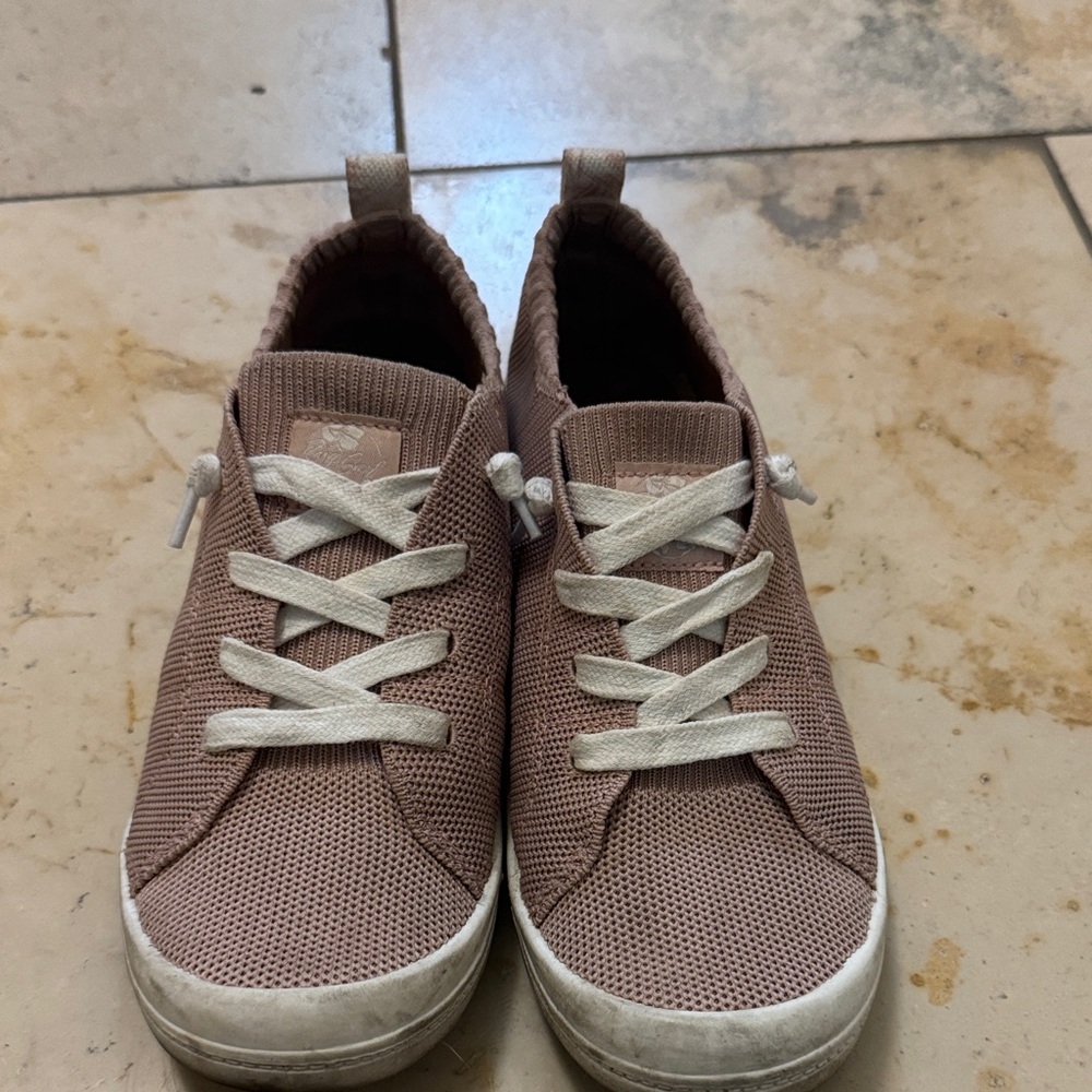 Roxy Women's Sneakers in Brown and White